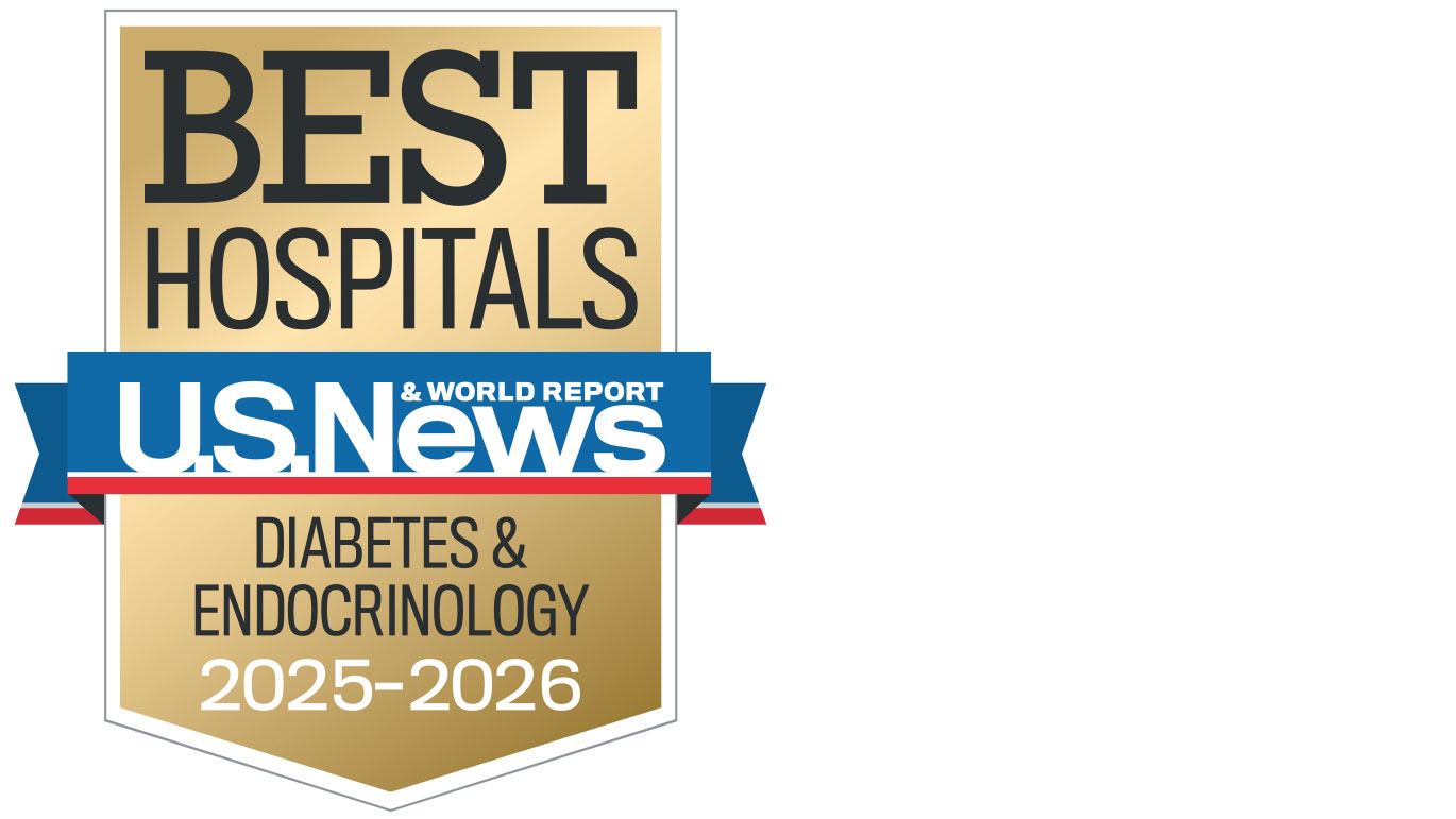 U.S. News & World Report Best Hospitals for diabetes & endocrinology