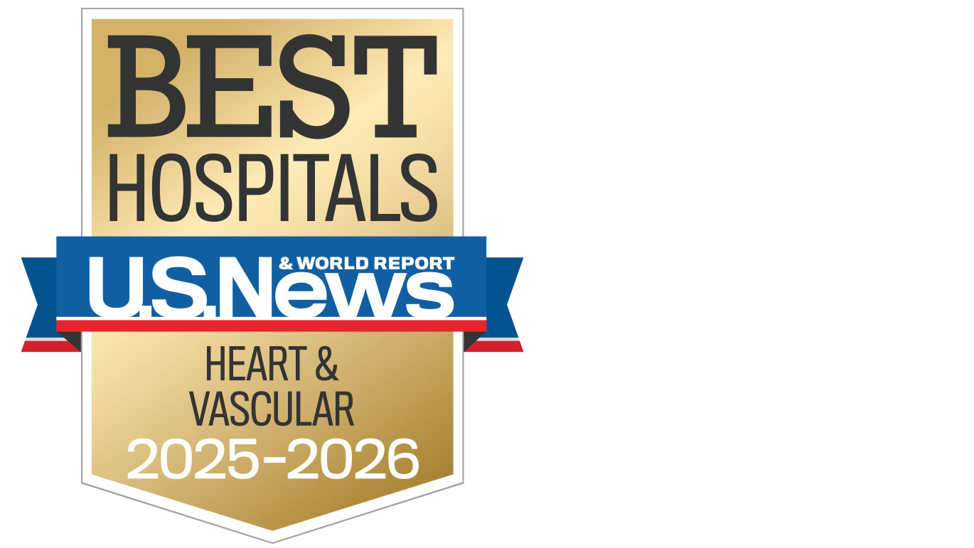 U.S. News & World Report Best Hospitals for heart and vascular surgery