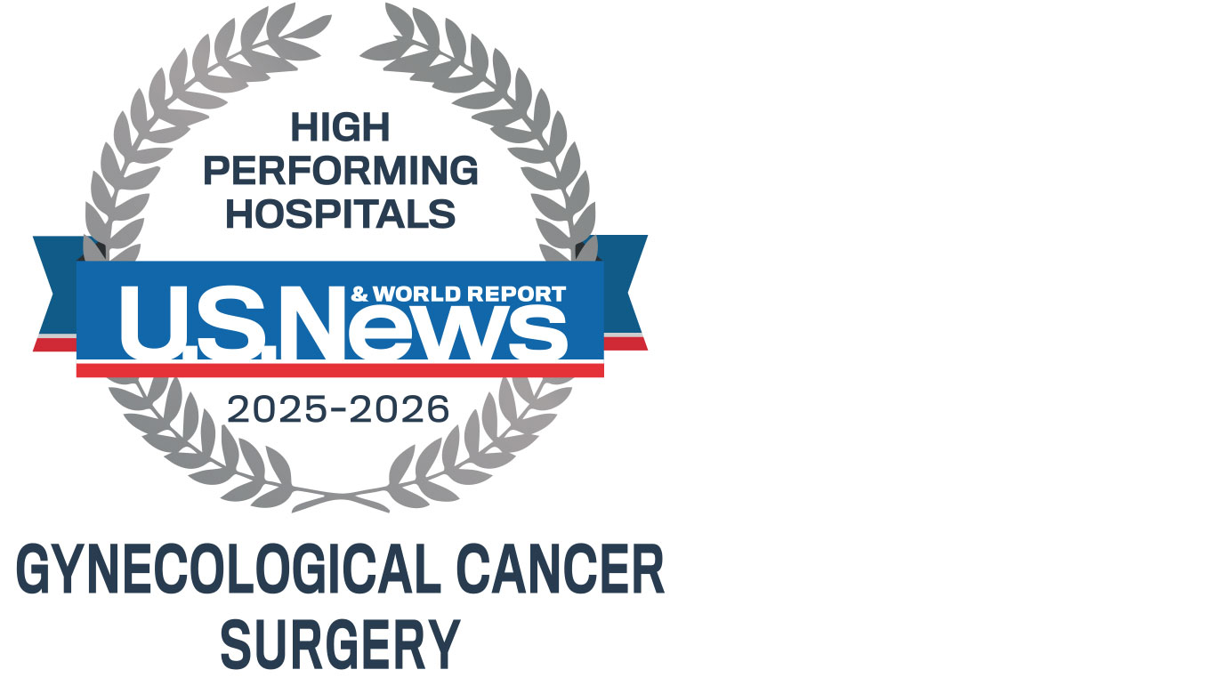 U.S. News & World Report high performing hospitals in gynecologic cancer surgery