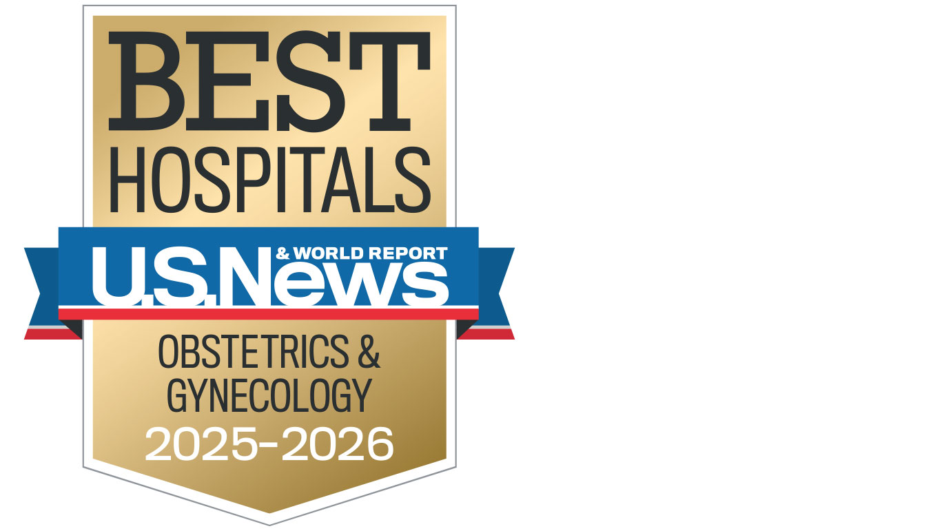 U.S. News & World Report Best Hospitals for obstetrics & gynecology