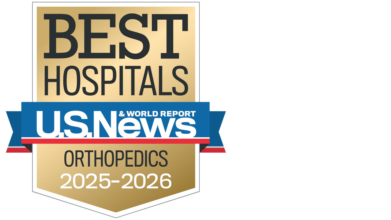 U.S. News & World Report Best Hospitals for orthopedics