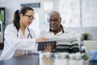 Exterior rendering of the RedBird Mall courtyard